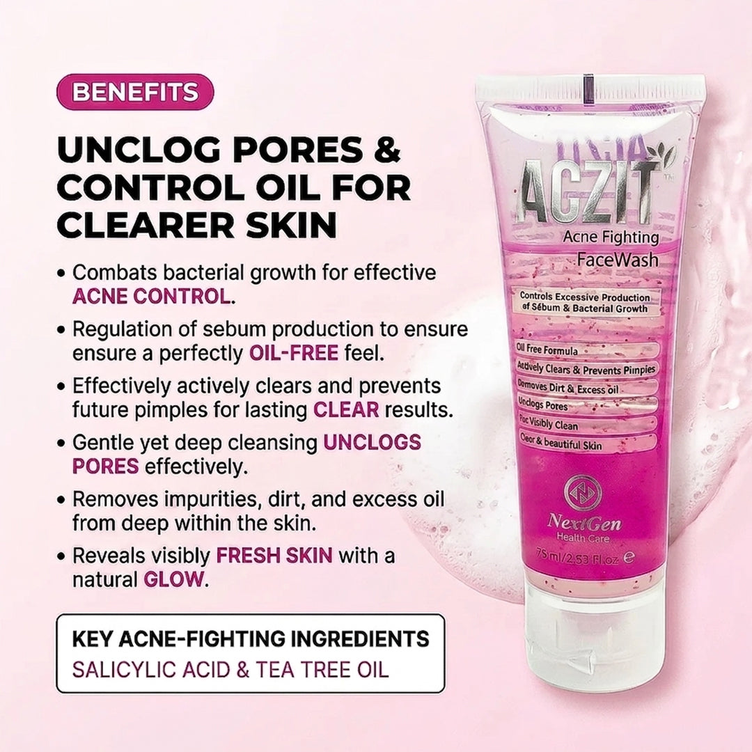 ACZIT Anti Acne Face Wash (75ML)