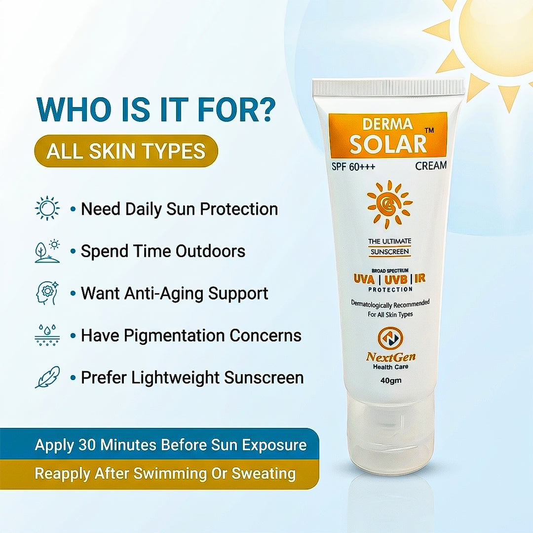 Derma Solar SPF60 (40GM)